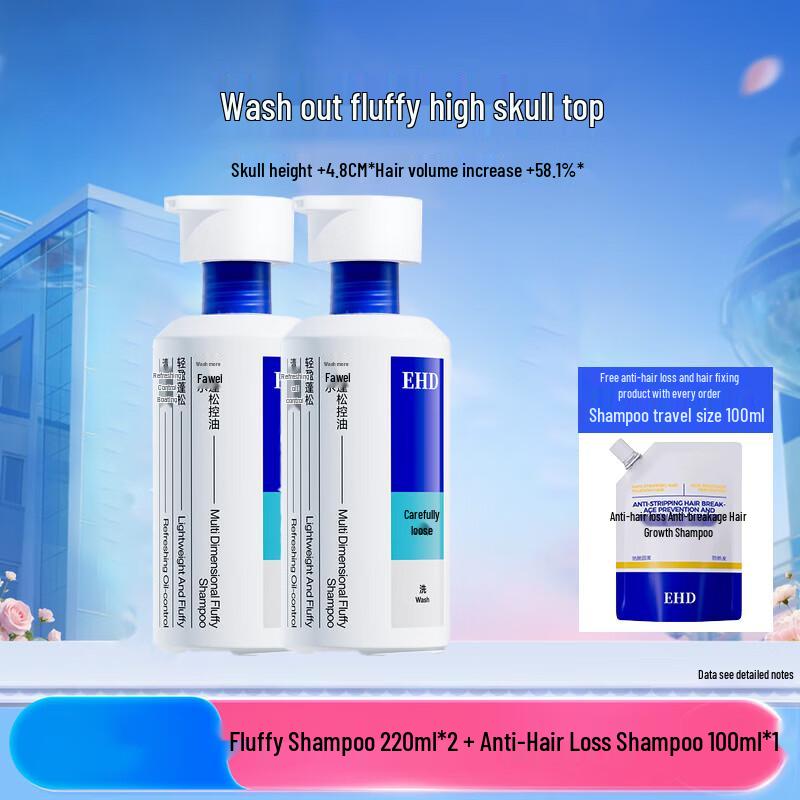EHD Multi-Dimensional Volumizing and Oil-Control Shampoo
