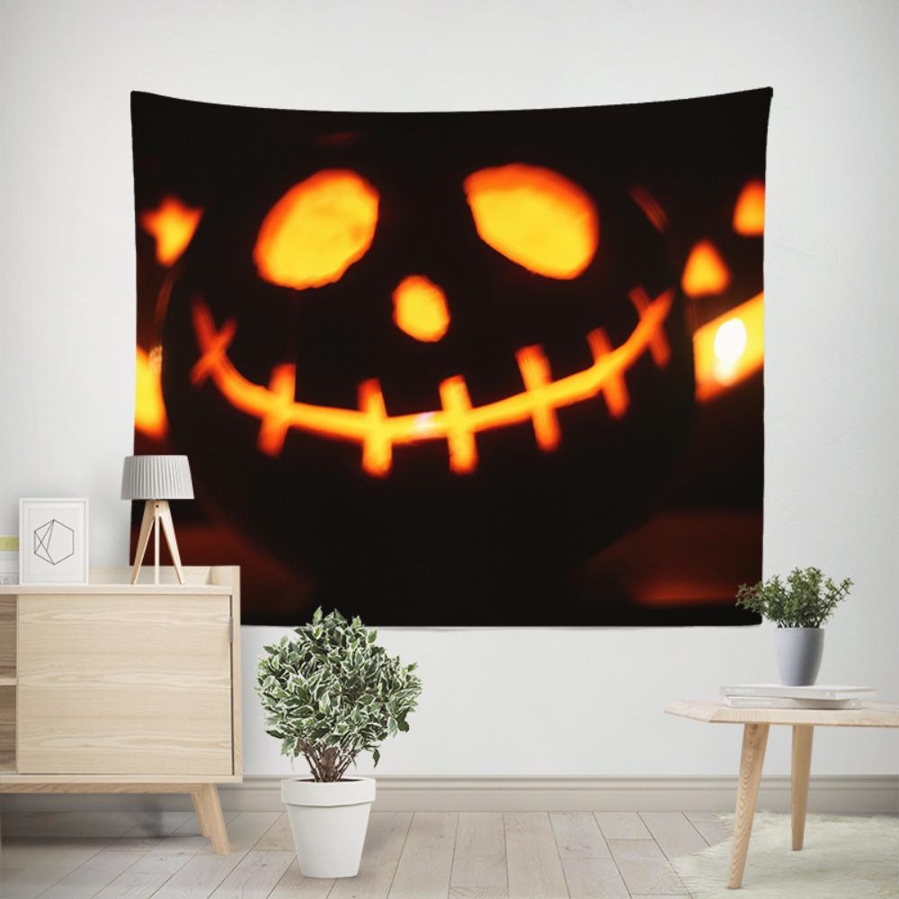 

Хэллоуин Ins проживание в семье подвесная ткань украшение комнаты живопись оконный пейзаж гобелен общежитие ремонт настенная ткань 150*100