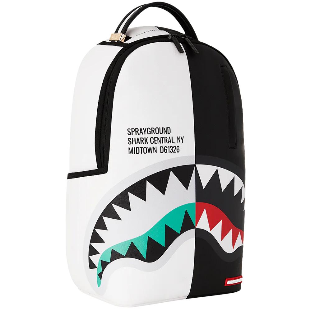 New SPRAYGROUND PVC Backpack Regular Unisex Raw White W1035717