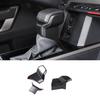 3pcs ABS Carbon Fiber Style Gear Shift KNOB  Cover Trim For Toyota Tundra +