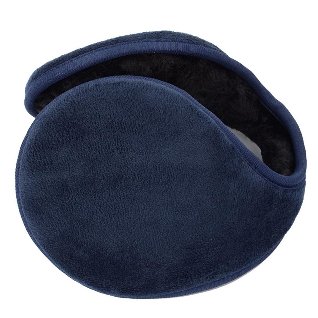 Winter Ear Warmers Behind-the-Head Adjustable Earmuffs Ear Warm Protector Thicken Plush Earmuff Ear Cover
