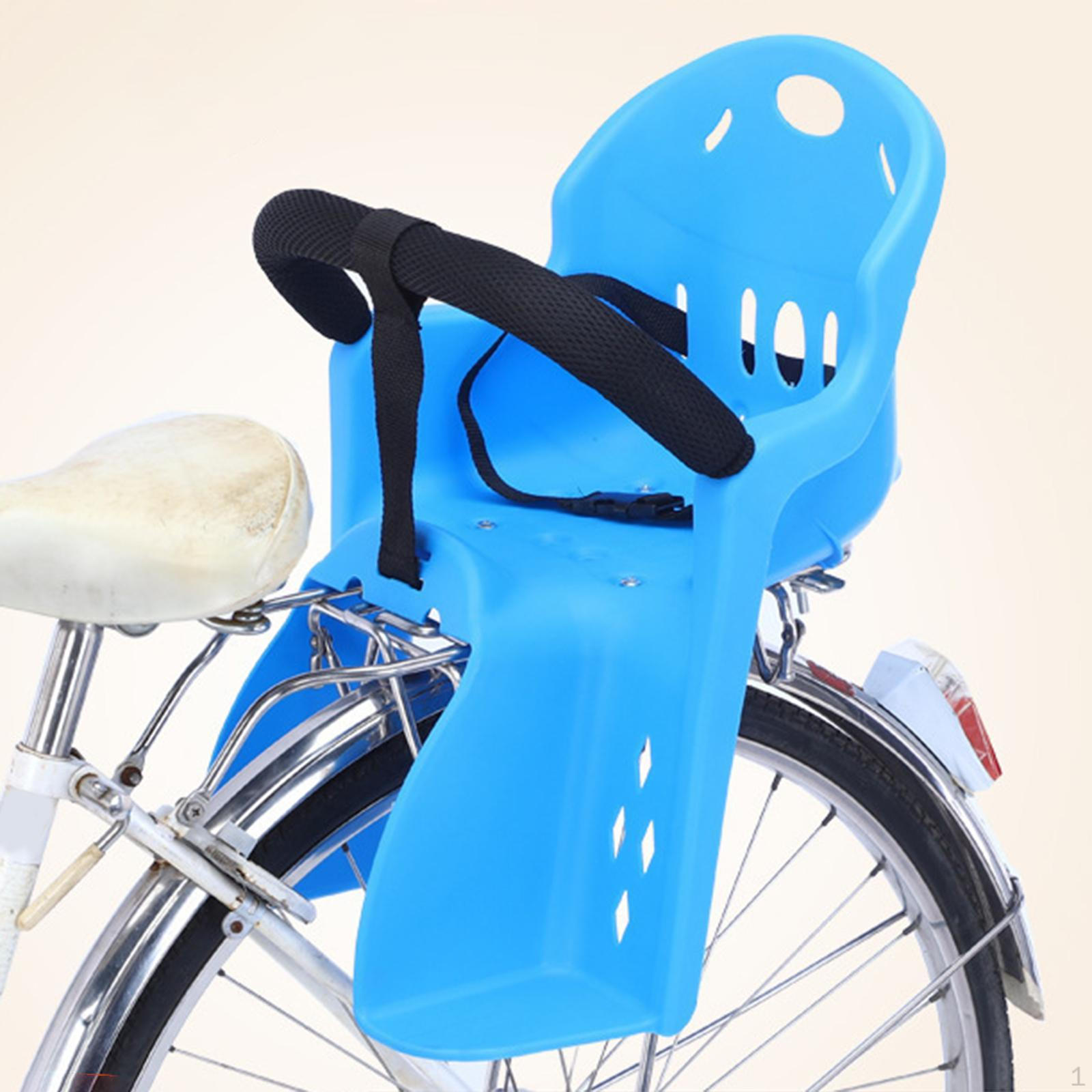 

Детское велосипедное сиденье для большинства велосипедов с поручнем, переносное крепление сзади, детское, красное синий