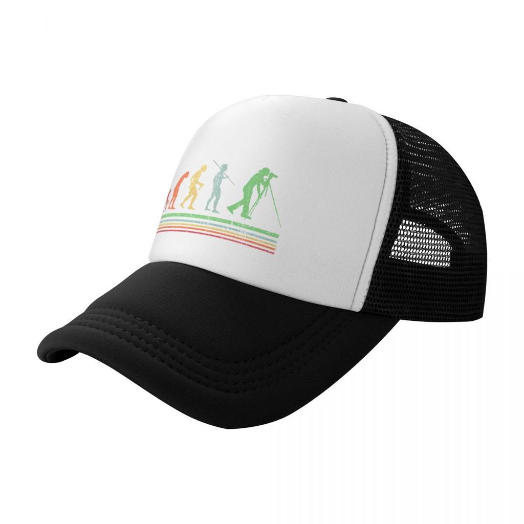 Photographer Evolution Retro Vintage Baseball Cap Hats Baseball Cap Birthday Military Tactical Cap Hood Women'S Hats Unisex'S