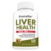 Milk Thistl Liver Support Capsules, Natural Herbal Blend Supplement, 1062mg Per Serving, 120 Vegetarian Capsules