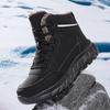 Fashion Winter Men's Snow Boots For Waterproof Leather Sneakers Super Warm Boots Outdoor Hiking Boots Work Shoes Size 39-48