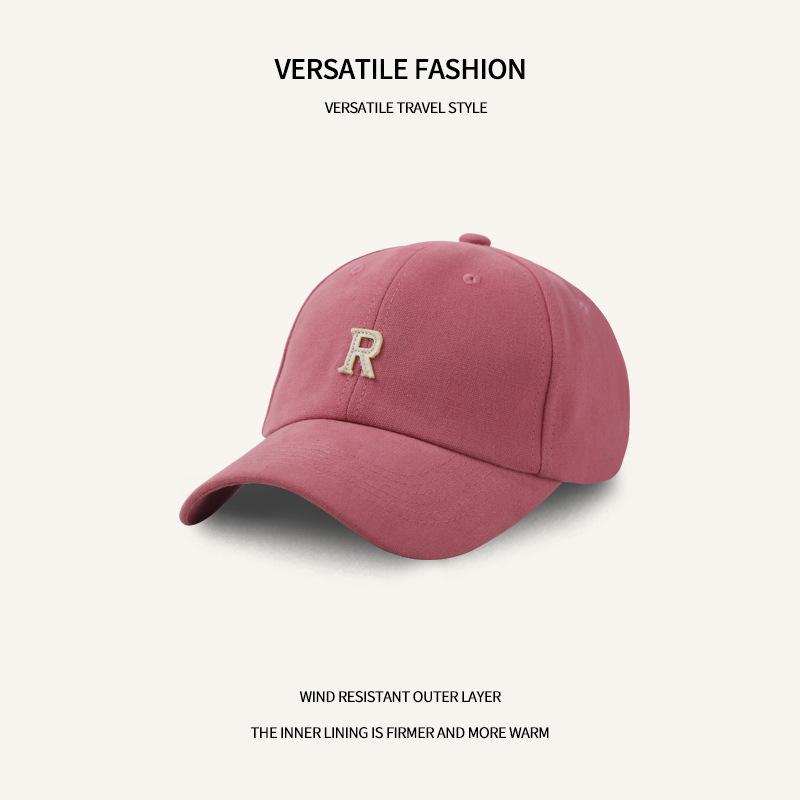 

Peaked cap women s 2025 new letter hat ins spring and autumn sunshade baseball cap summer men Adjustable рожевий червоний колір