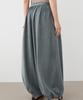 Masimodutti Linen Blend Pleated Balloon Pants