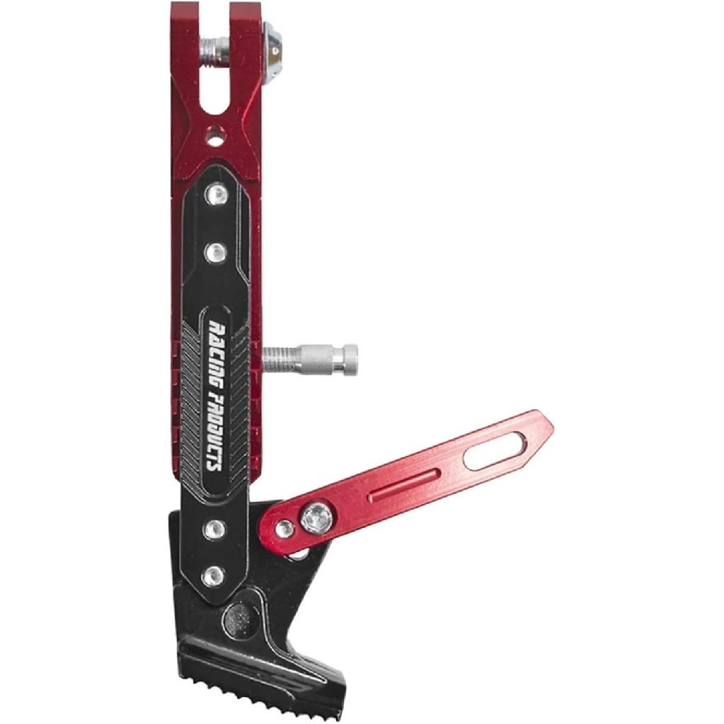 Motorbike Side Kickstand Foot Support for Dualtron 3 Thunder Spider Eagle Pro Scooter Kick Stand Parking Bracket Adjustable, Red