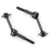 YEAHRUN 2PCS Steel CVD Drive Shaft Front Rear Universal for Tamiya TT02 TT01 TC01 1/10 RC Model Drift Car Upgrade Parts