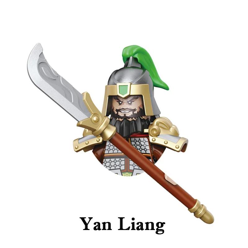 

Детские игрушки Древние китайские Троецарствие Период Исторические Знаменитости Мультяшные Фигурки Строительные Блоки Модель Детские Подарки