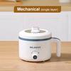 Panela de Arroz Elétrica 1.7L Camada Única Dupla 220V Multicooker Antiaderente Inteligente Mecânica Multicooker Panela de Arroz Cozido no Vapor para Casa