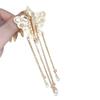 Exquisite High-End Butterfly Tassel Women's Hair Clip - Side Accessory for Bangs