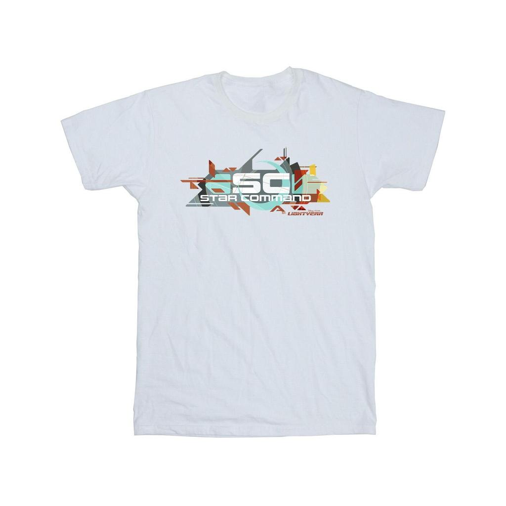 Disney Mens Lightyear Star Command Graphic Title T-Shirt