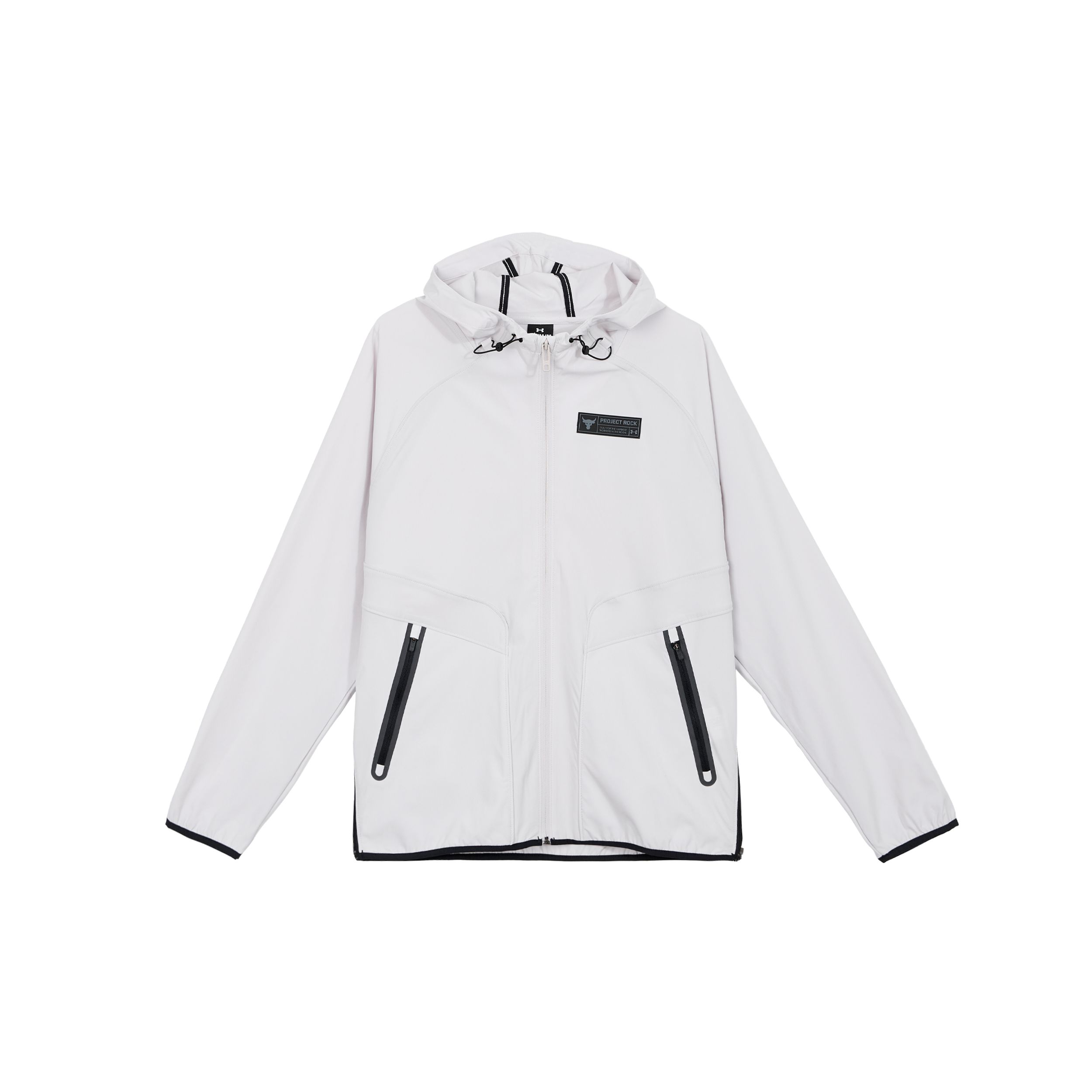 

Мужская тренировочная куртка с капюшоном на молнии Under Armour Project Rock верхняя одежда Серый 1377425-289 XL