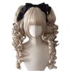 Cosplay Princess Cut Double Ponytail Synthetic Halloween Harajuku Wig Lolita Wig with Bangs  Party
