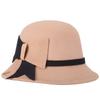 Hat Lady Autumn and Winter New Woolen Fashion Milliner Outdoor Cold and Warm Top Hat Hot Selling Agent
