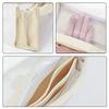 Transparent 5 Layer Mesh Bag Pen Pencil Case Visable Pocket Storage Pouch for Stationery School A7681
