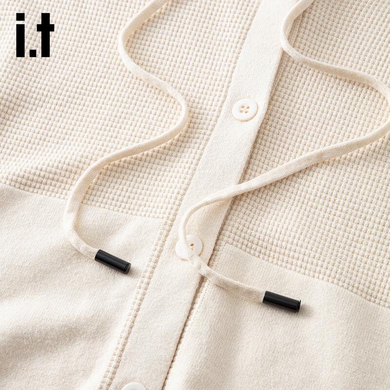 Izzue Women's Japanese Academy Style Hooded Knit Cardigan