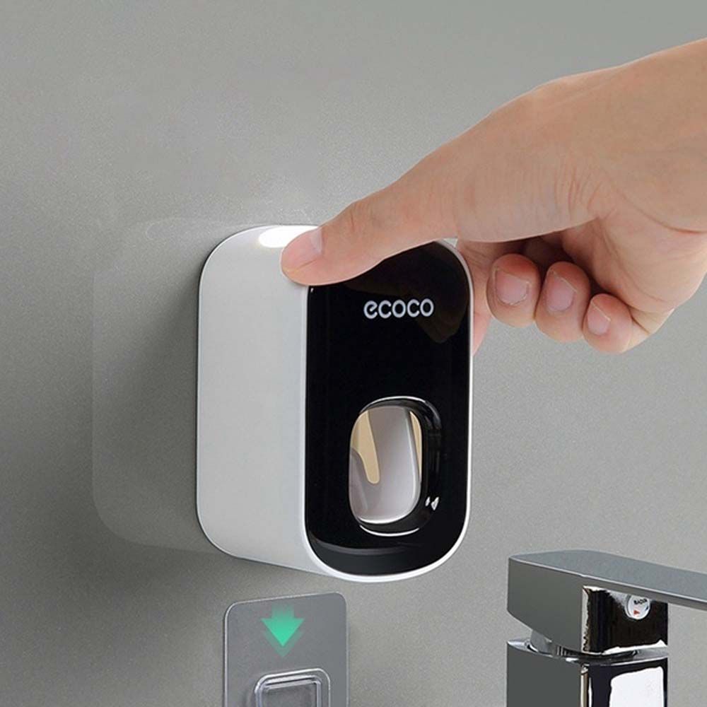 Presser Lazy Useful Bathroom Accessories Toothpaste Dispenser Toothpaste Squeezer Toothbrush Holder