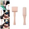 Ergonomic Wooden Hand Hammer with Handle for Wood Carving, Nut Splitting And Leatherwork.