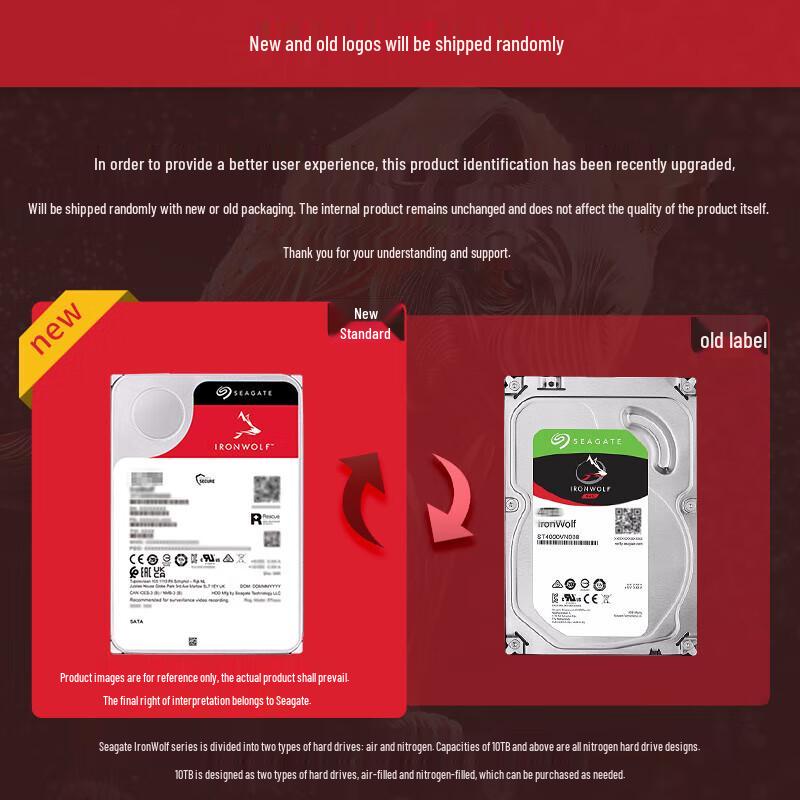 Seagate IronWolf 3.5-inch NAS Hard Drive