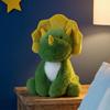 Triceratops Plush Toy - Cute Dinosaur Pillow for Kids' Sleep & Hugging, Perfect Birthday Gift