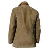 Men's Solid Color Splicing Button Pocket Work Jacket Men's Casual Long Coat