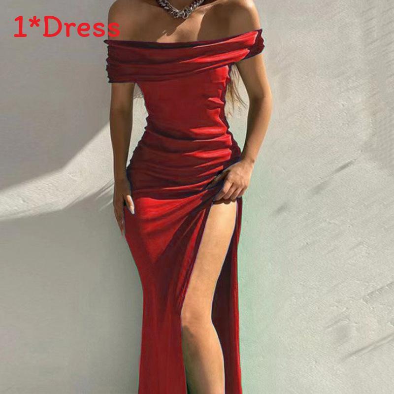 Elegant Sleeveless Pencil Dress With Spliced Piping For Summer Office Wear