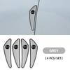 BTY4  4pcs Car Door Bumper Strip Protection Strip For Mercedes Benz Amg W204 W213 W205 W211 W212 W176 W205 W203 Auto Accessories