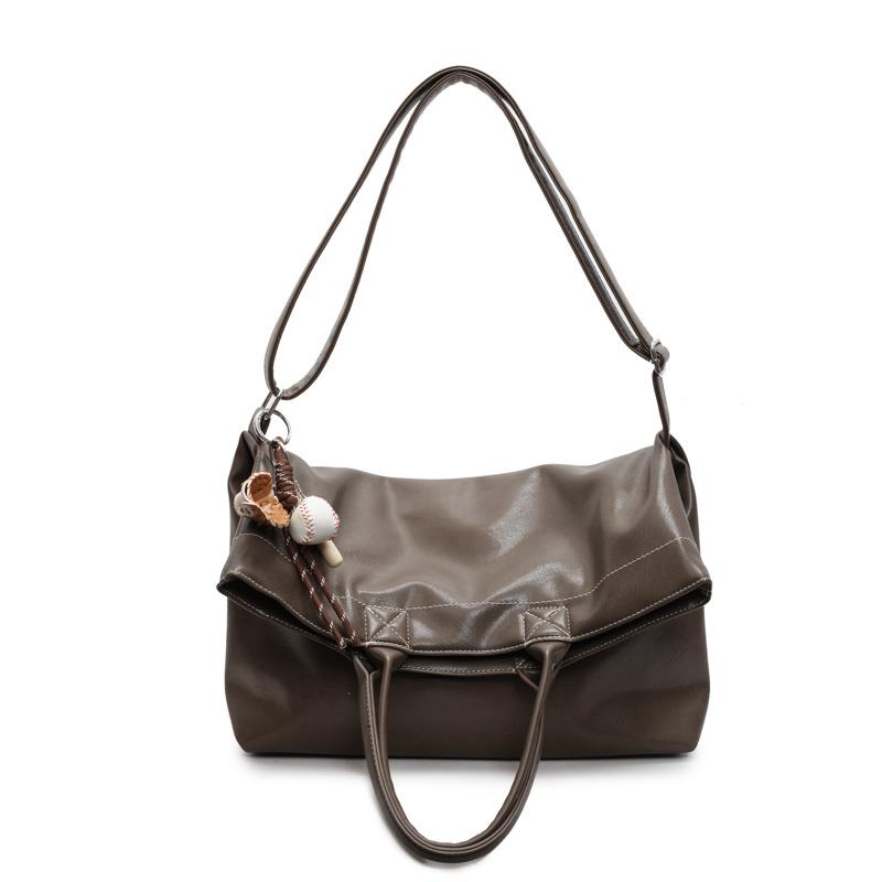 2025 Autumn and Winter Simple New Fashion Large-capacity Tote Bag Women's Shoulder Bag Niche Versatile Texture Women's Bag