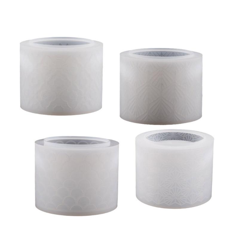 Versatile and Easy To Use DIY Silicone Mold for Creating Storage Container Flower Pots and Candle Holders Decorations