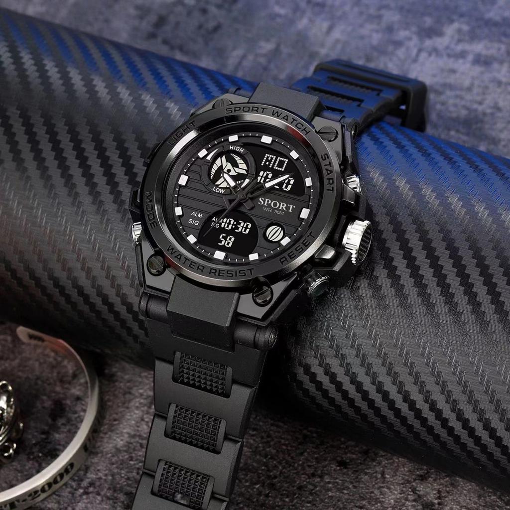 Watch Male Students Multifunctional Sports Trend High School Students Simple Luminous Men'S Teen Electronic Watch