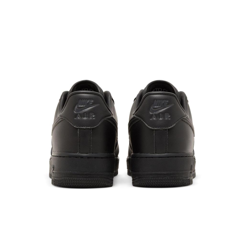 Nike Air Force 1 '07 'Fresh - Triple Black' (Unisex) Black / Black / Anthracite / Black Skate Shoes DM0211 001