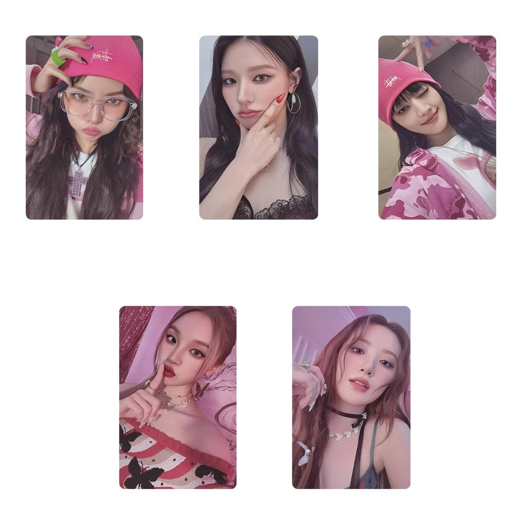

Kpop Новый альбом Ломо Карты Высокое качество HD Двусторонняя печать Фотокарточки