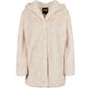 Куртка Женская Urban Classics Hooded Teddy Coat (TB2375) (TB2375-00555-0037) Белый
