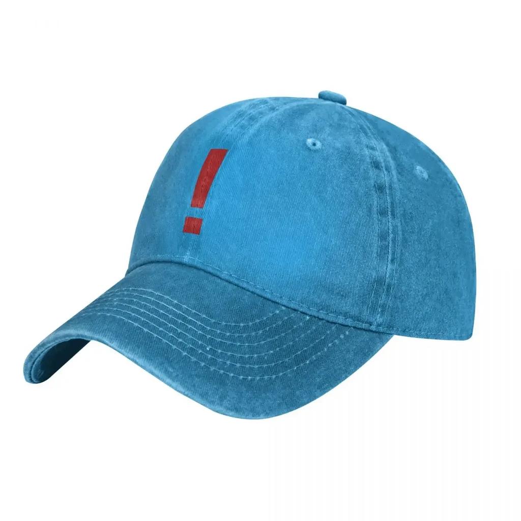 Metals Gear Solid Alerts Denim Baseball Cap Fashion Logo Unisex Design Trucker Hat Spring Cute Outdoor Sport Casual Snapback Cap