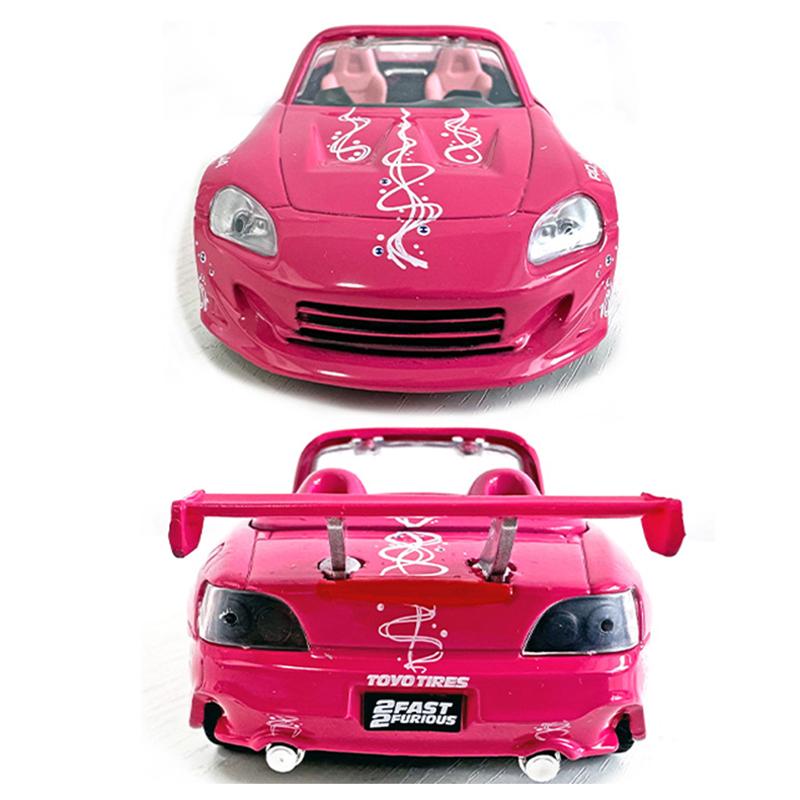 JADA The Fast and the Furious Honda S2000 1:32 DieCast Model - Pink 709C JD97610