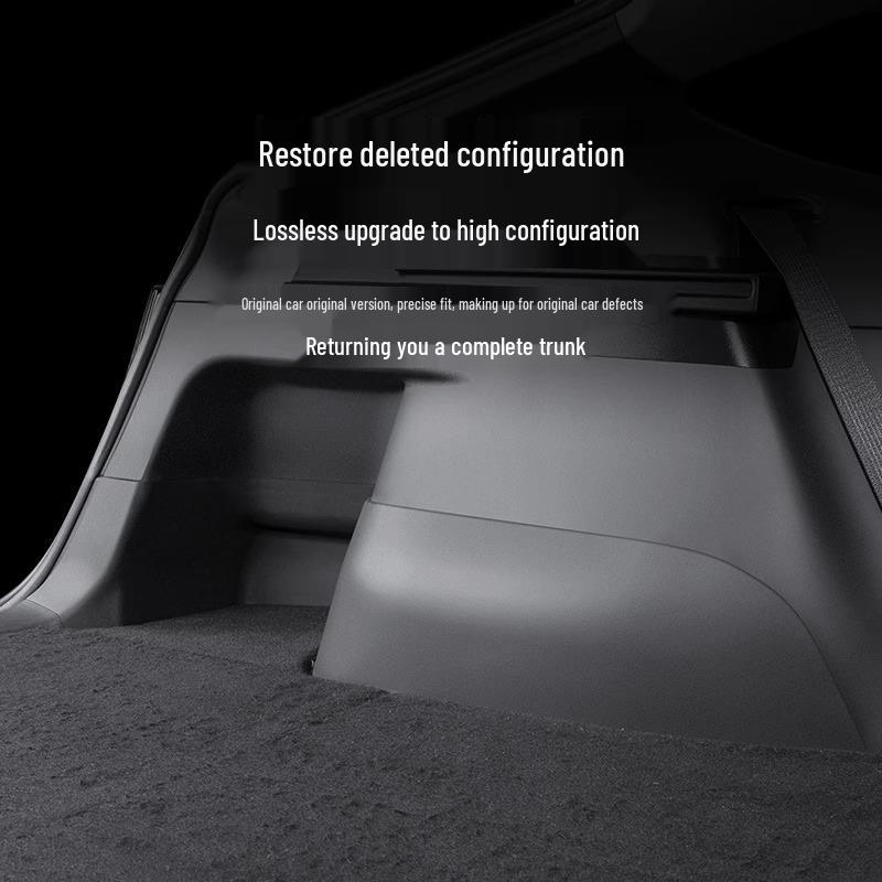 Tesla Model Y Kofferraum Samt Seiten- und Eckschutz Zubehör