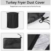 Large Frying Pots Protective Cover Outdoor Equipment Guard 21.26x23.62inch 210D Nylon for Dust and Water Resistance