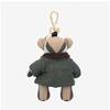 Burberry Quilting Jacket Charm Keyring Thomas Bear 8120170 C1748