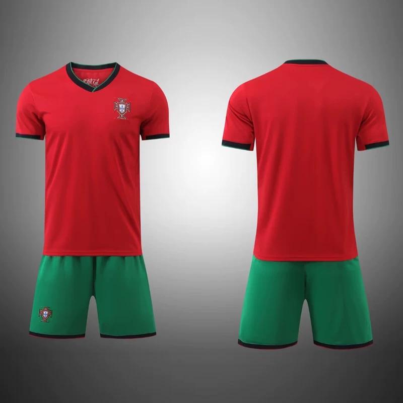 2024 Portugal Football Jerseys Red 16