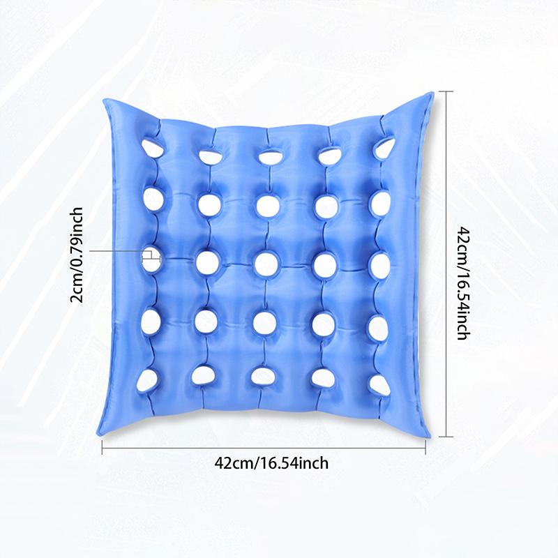 Inflatable Cushion Elderly Anti Bedsore Decubitus Wheelchair Seat Cushions Anti-Hemorrhoids Office Seat Cushion Of Pvc Material