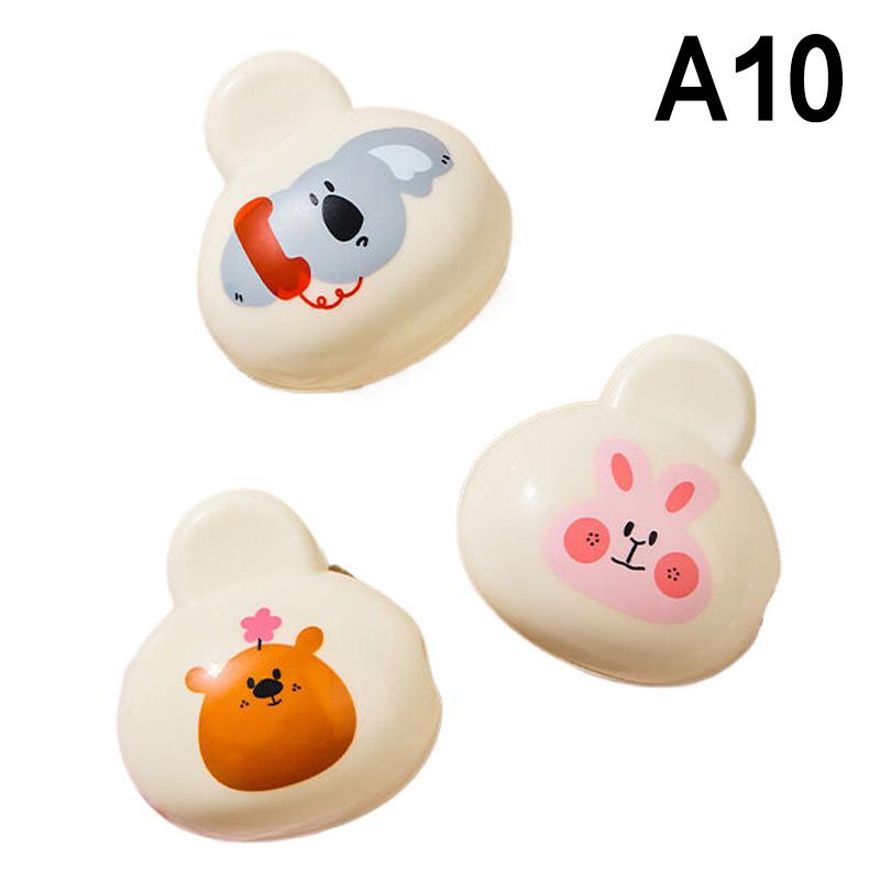 1/2/3 szt. Przenośne Klipsy Ochronne na Główki Szczoteczek do Zębów Uniwersalne Wzory Zwierzęce Osłonki na Szczoteczki do Zębów Pyłoszczelne Do Użytku Domowego i Podróży