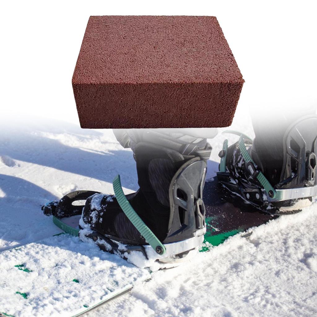 Sakızlı Kauçuk Aşındırıcı Taş, Kenar Bileme Bloğu Yumuşak Snowboard Taşı