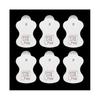 12pcs/6Pairs Replacement Electrode Pad for Omron Massagers Elepuls Long Life Pad