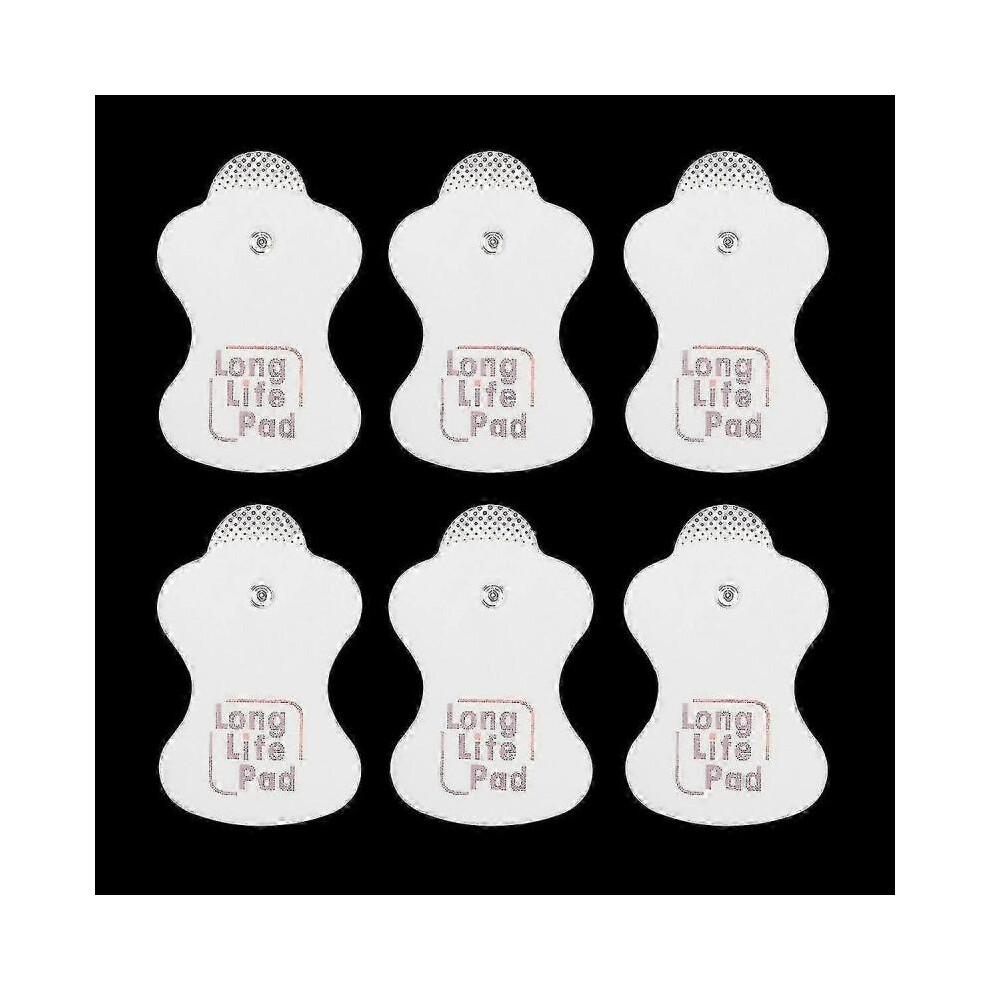 12pcs/6Pairs Replacement Electrode Pad for Omron Massagers Elepuls Long Life Pad