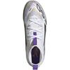 Adidas F50 League TF Mid Comode Versatili Antiscivolo Resistenti Scarpe da Calcio per Bambini Scarpe da Calcio per Bambini Bianco Platino JI3550