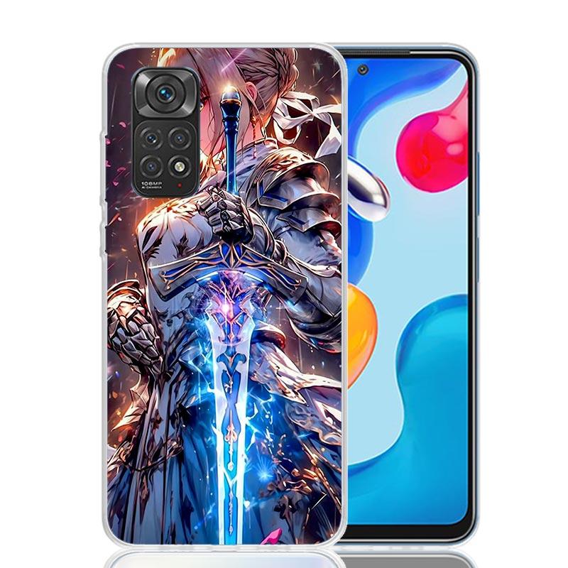 Fate Zero Stay Night Archer Phone Case For Xiaomi Redmi Note 15 14 13 12S 12 Pro Plus 11S 11E 11 11T 10S 10 Art Soft Pattern Cov