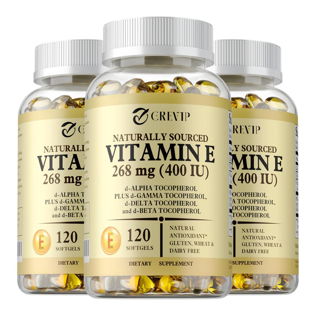 GREVIP - 268 mg Vitamin E - Immune Health - Skin Health