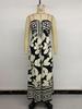 New Summer Sleeveless Printed Bandeau Jumpsuit with Bowknot for Women